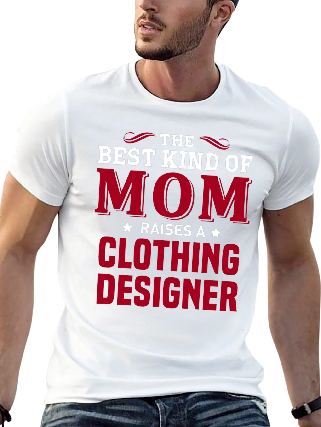 Best Kind of Mom Clothing Designer T-Shirt