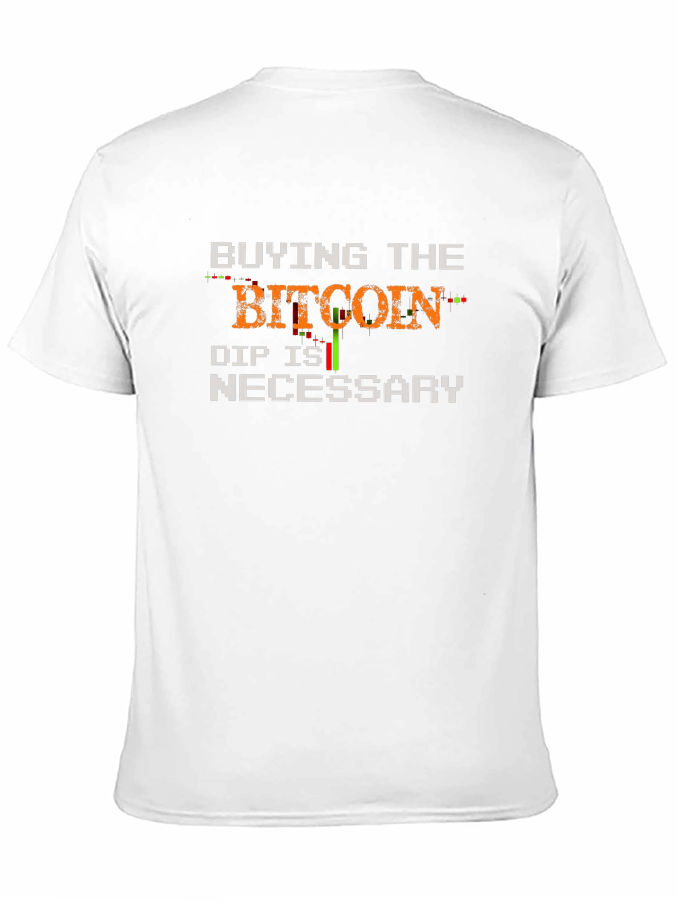 Bitcoin Dip Necessary Black T-Shirt