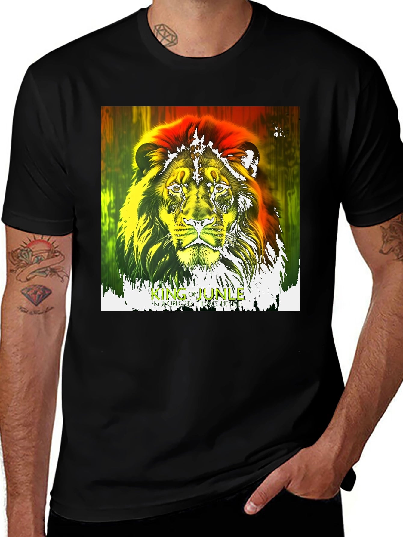 Lion King T-Shirt - Reggae Vibe Tee
