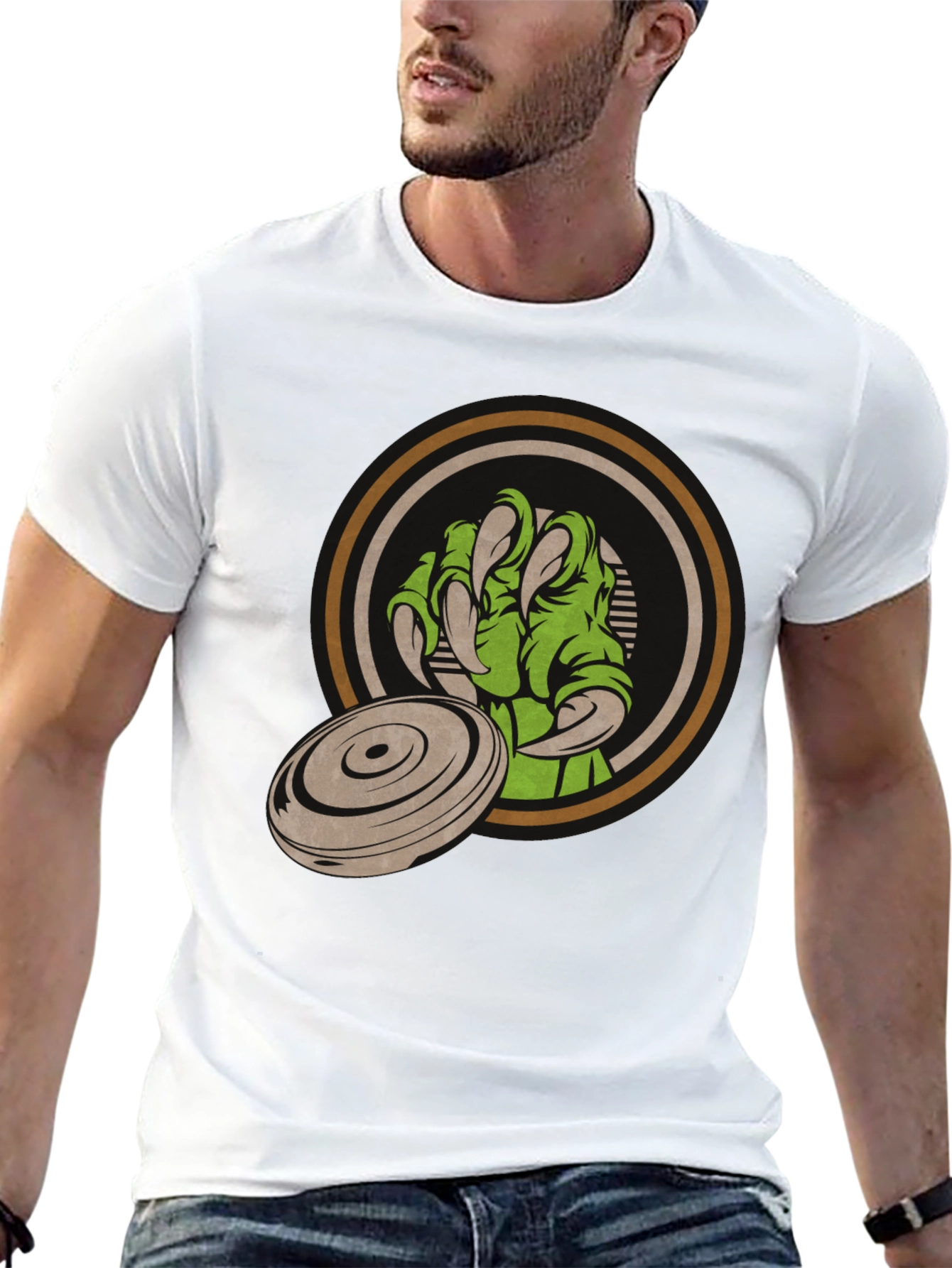 Monster Claw Disc Golf T-Shirt - Black