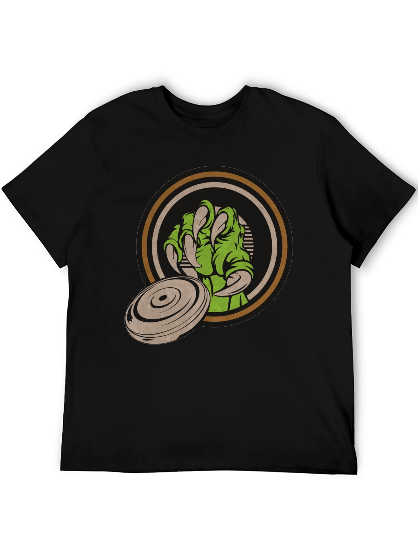 Monster Claw Disc Golf T-Shirt - Black