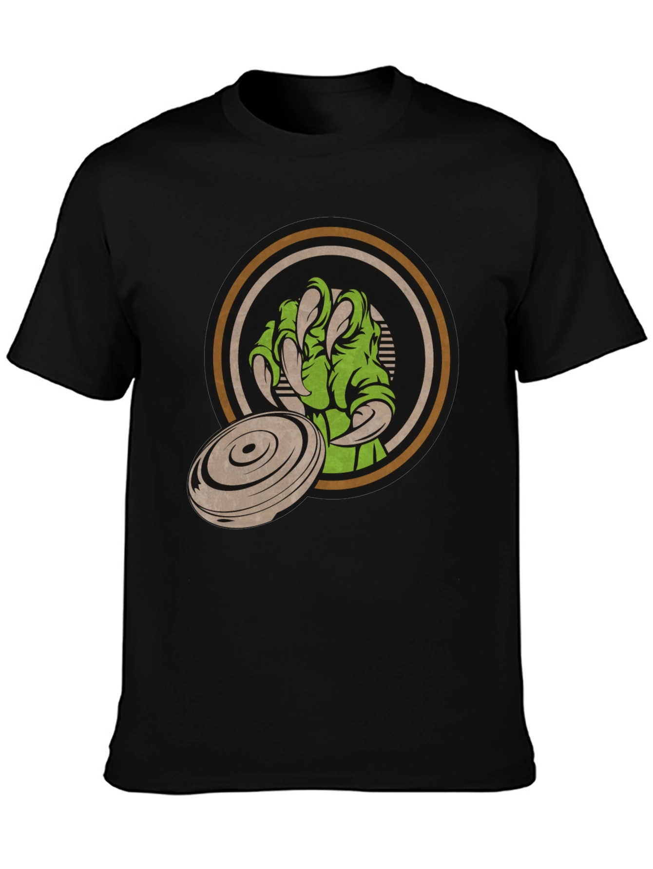 Monster Claw Disc Golf T-Shirt - Black