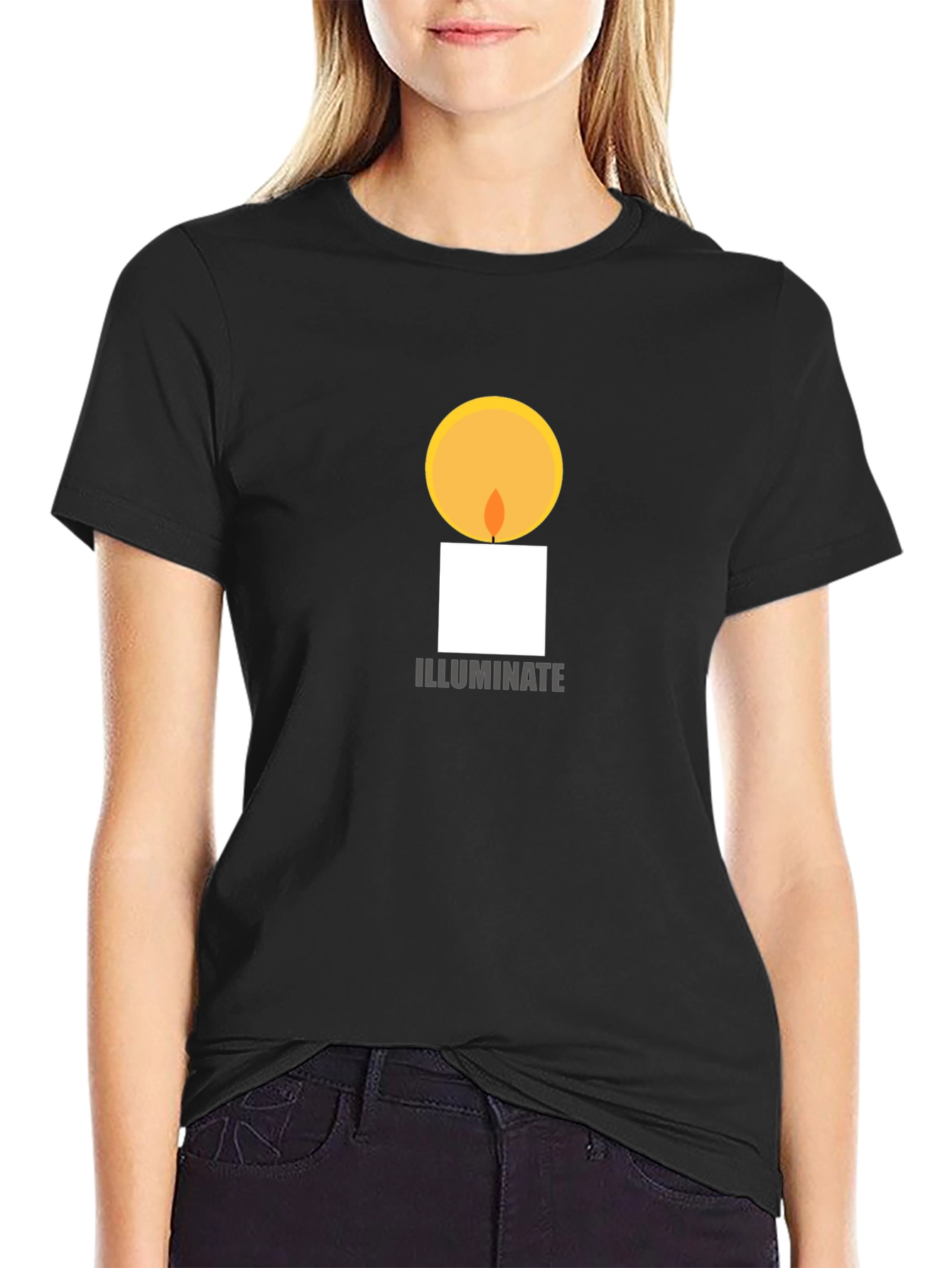 Illuminate Graphic Tee - Stylish Comfort