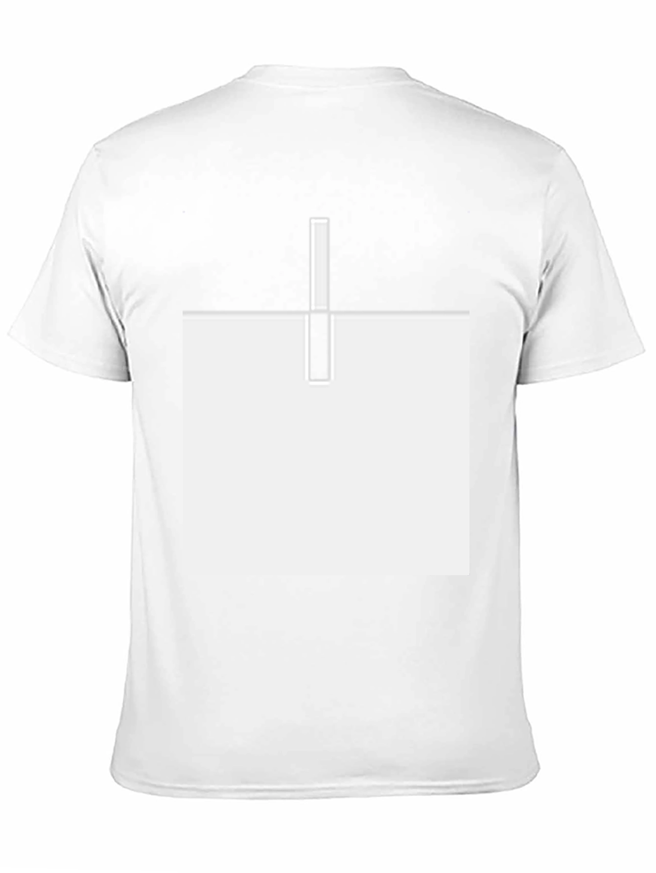 Abstract Square Graphic T-Shirt
