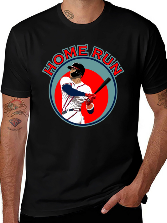 Home Run Baseball Graphic Tee