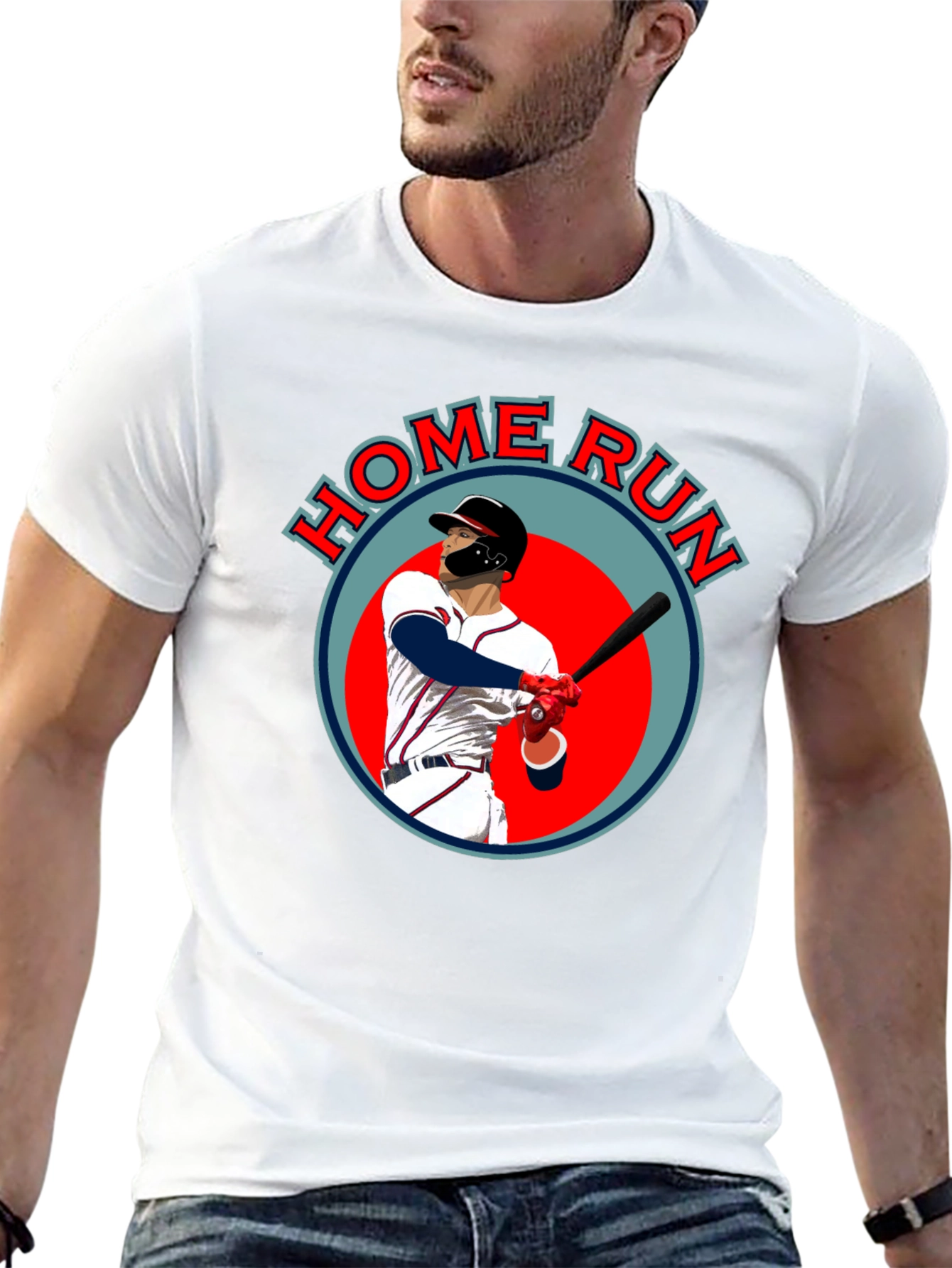 Home Run Baseball Graphic Tee
