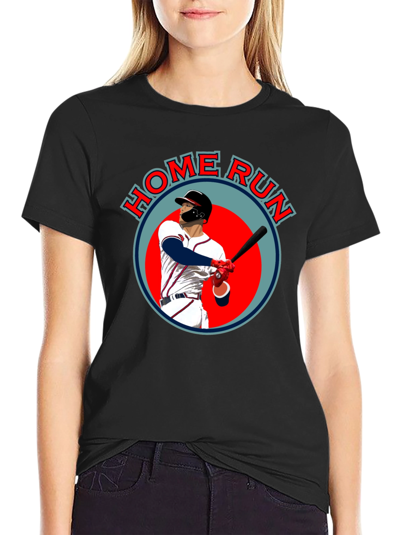 Home Run Baseball Graphic Tee