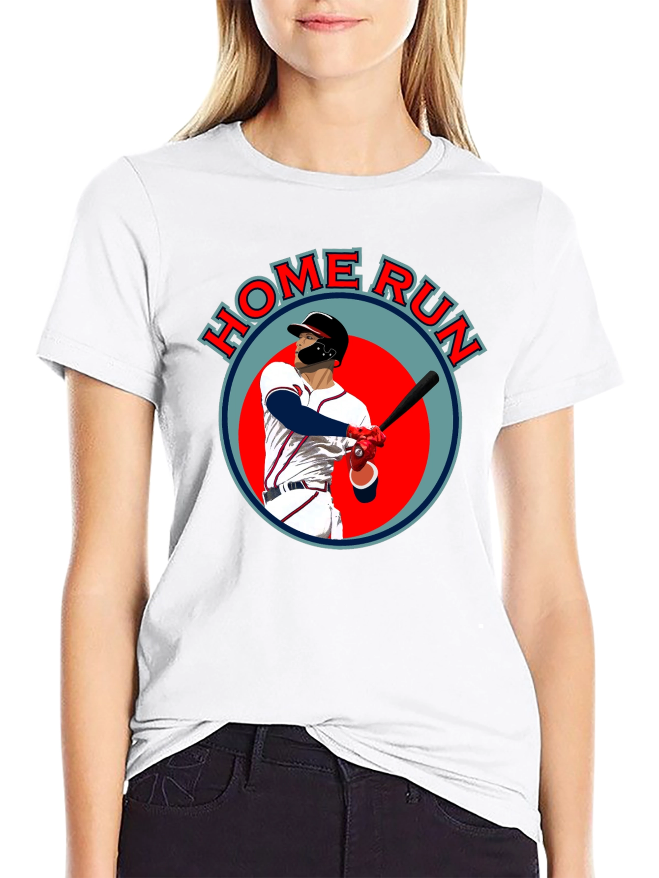 Home Run Baseball Graphic Tee