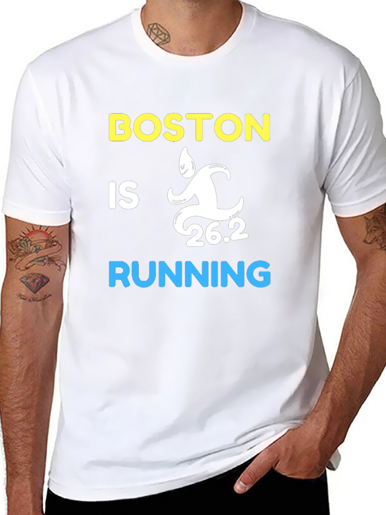 Boston Marathon Running T-Shirt