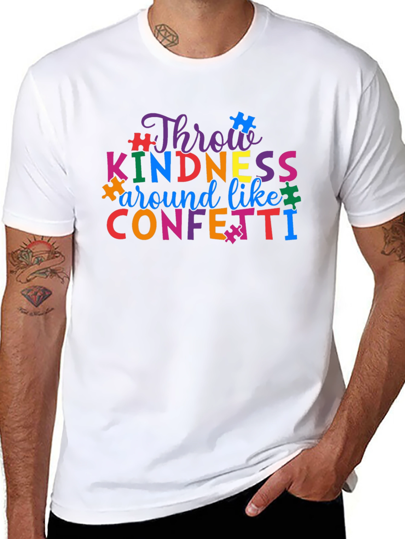 Kindness Confetti Tee - Autism Awareness