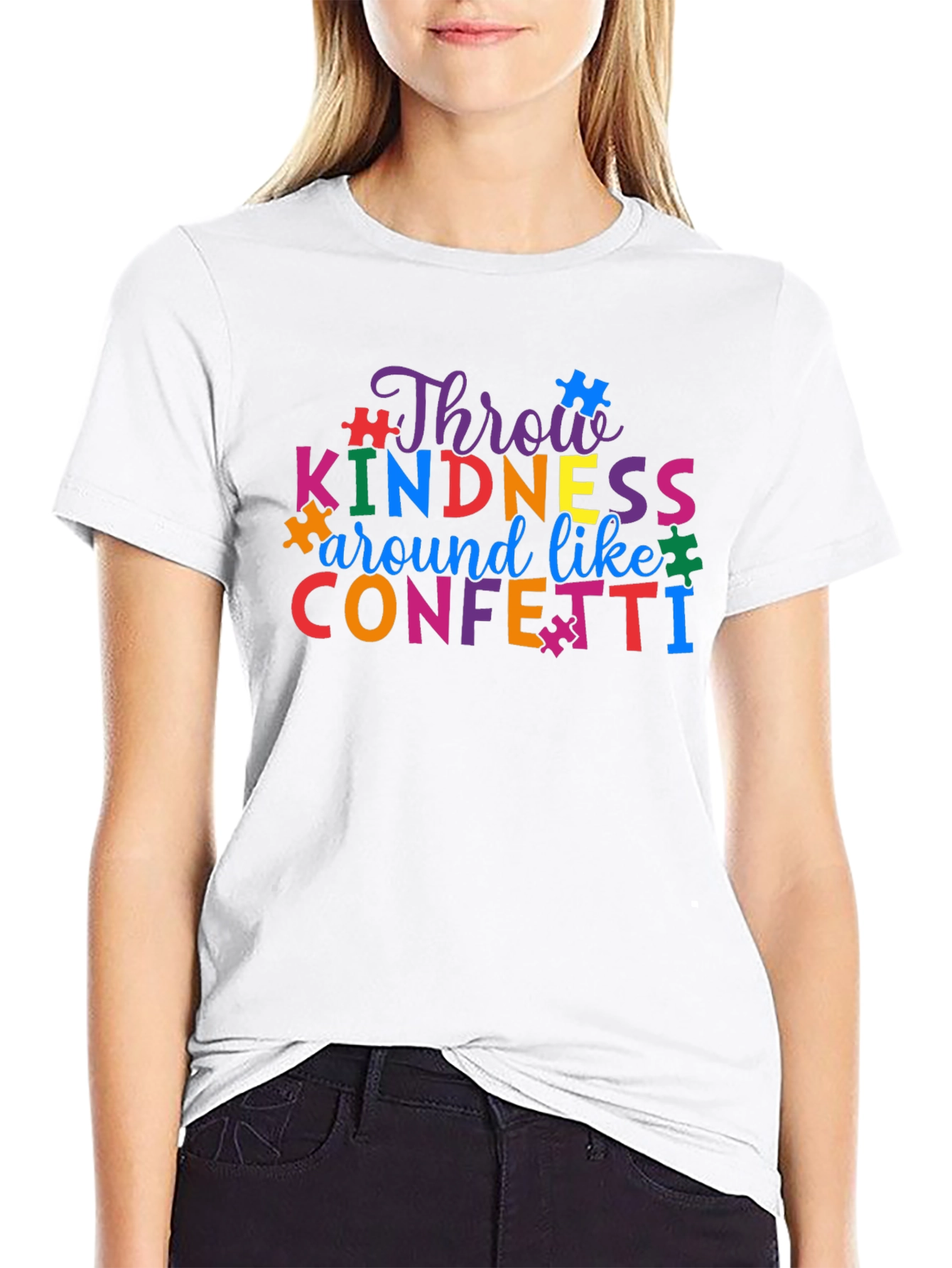 Kindness Confetti Tee - Autism Awareness