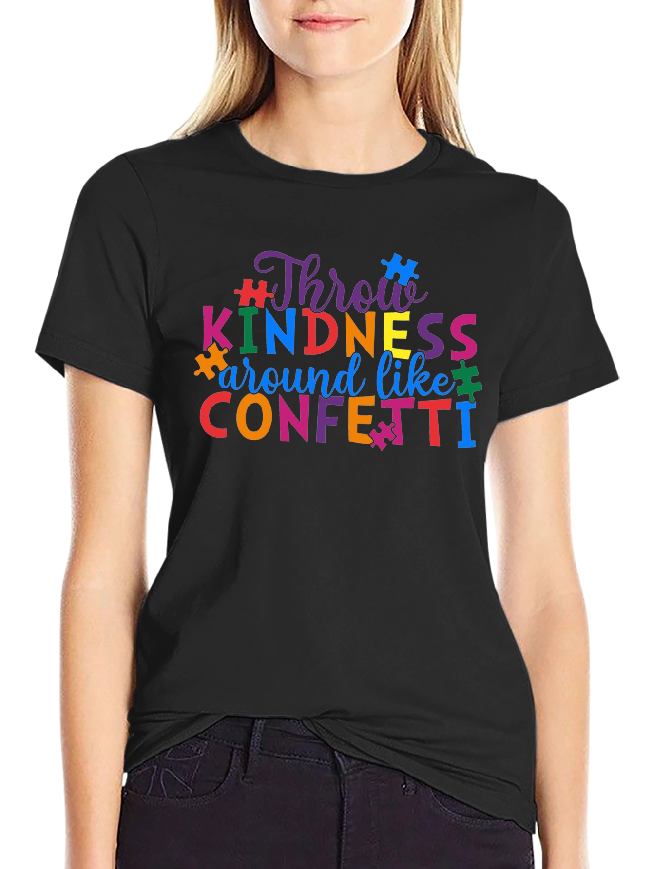 Kindness Confetti Tee - Autism Awareness