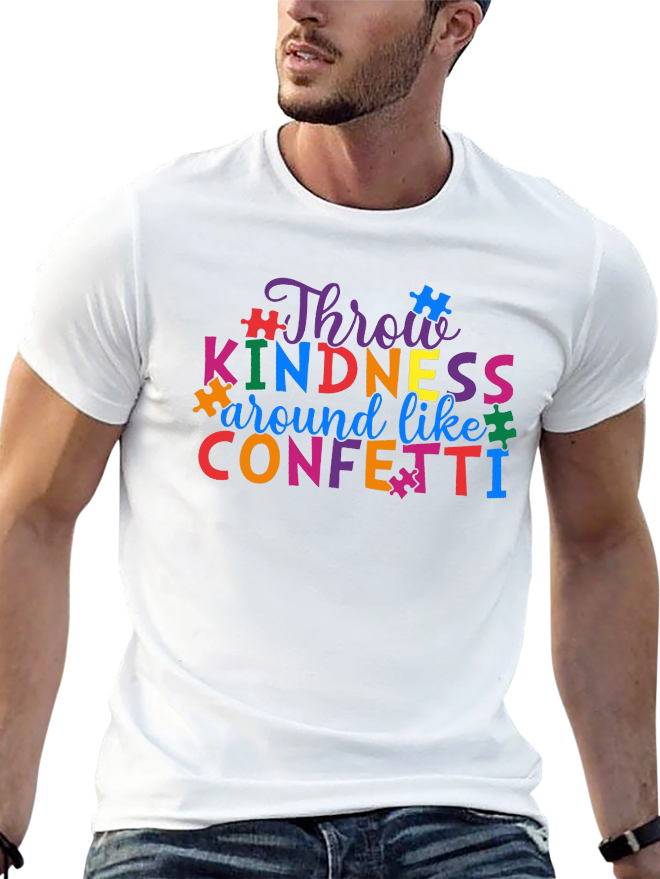 Kindness Confetti Tee - Autism Awareness