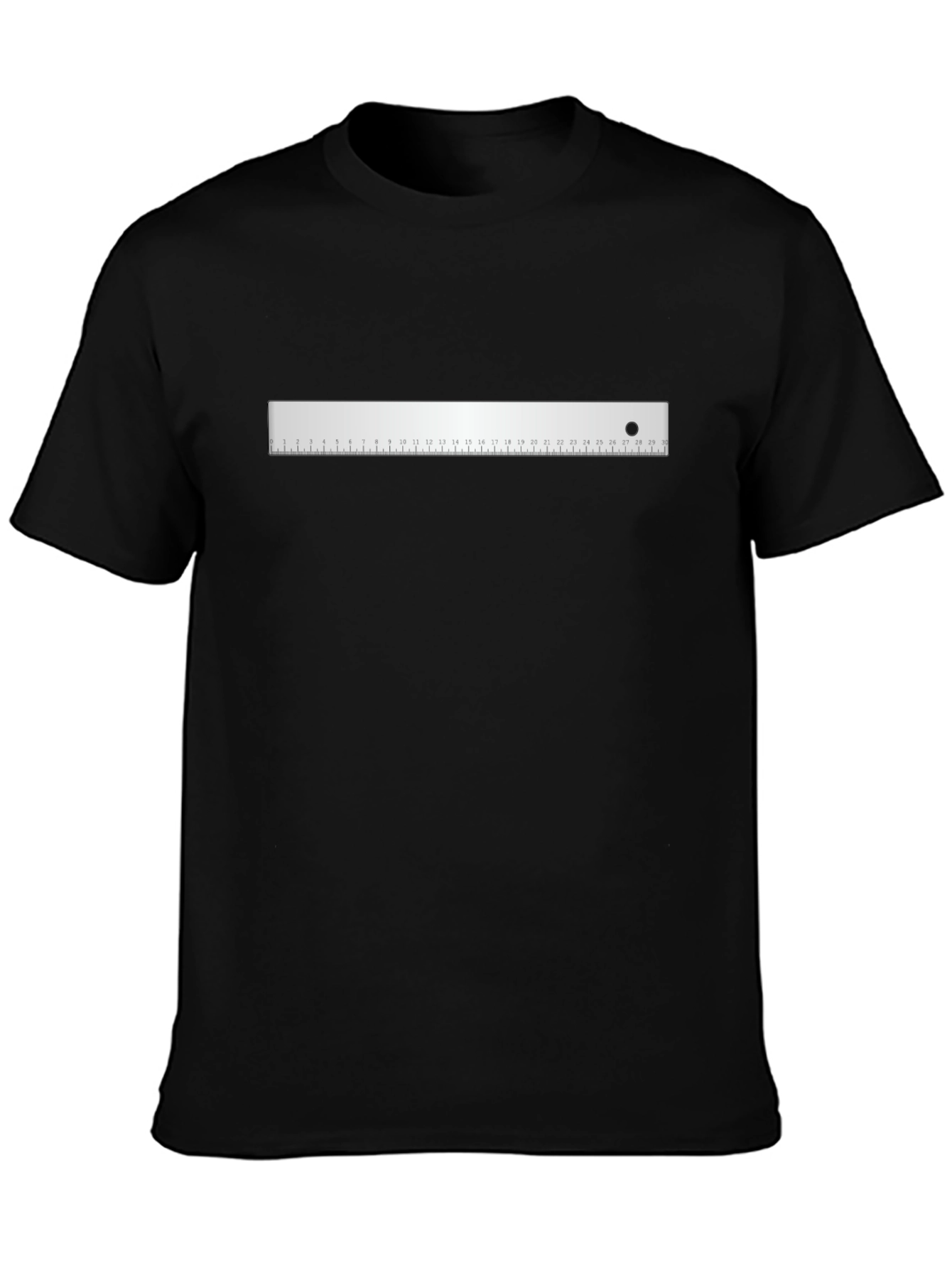 Ruler Graphic T-Shirt - Measure Up Your Style!