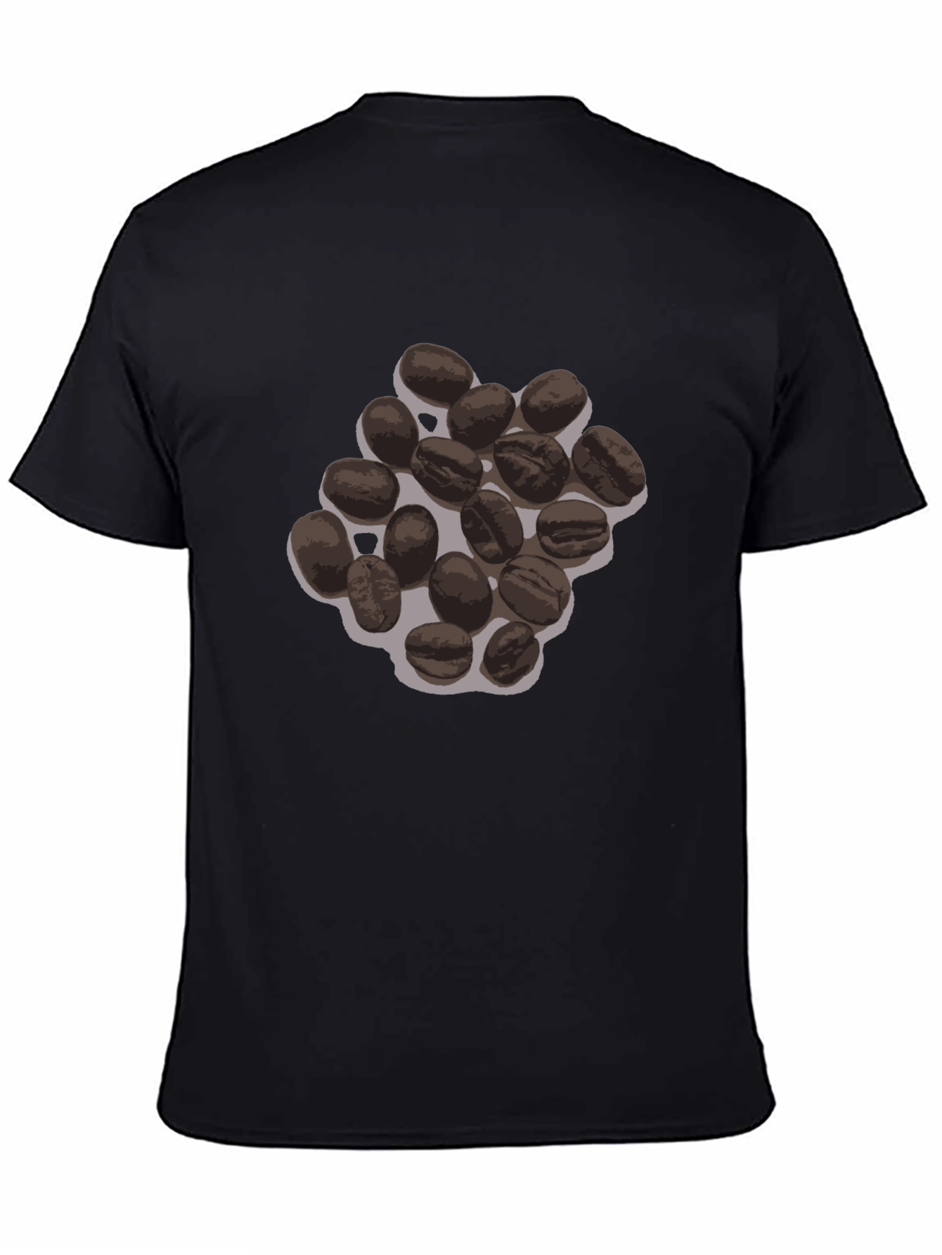 Coffee Bean T-Shirt - Black Graphic Tee