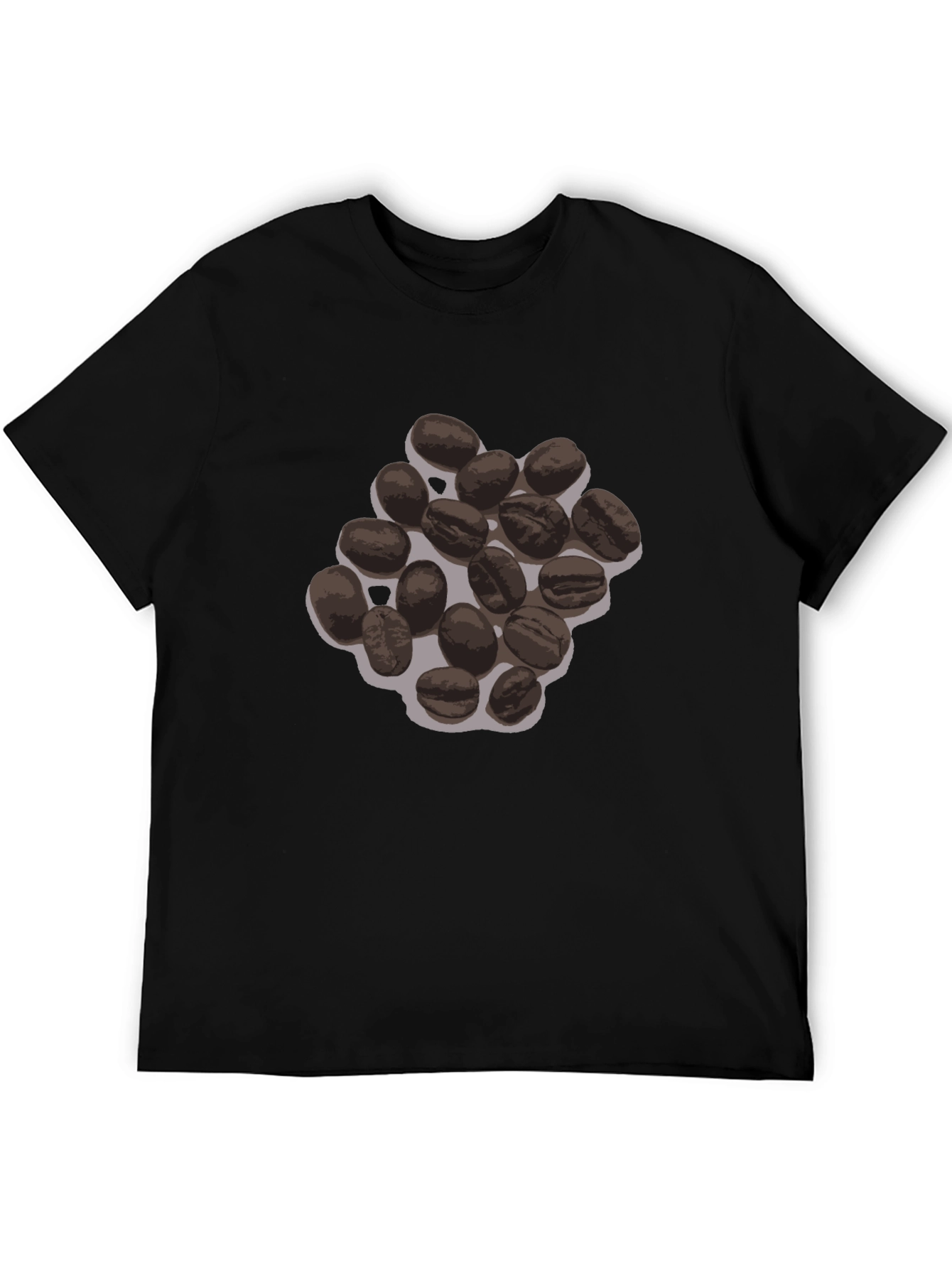 Coffee Bean T-Shirt - Black Graphic Tee