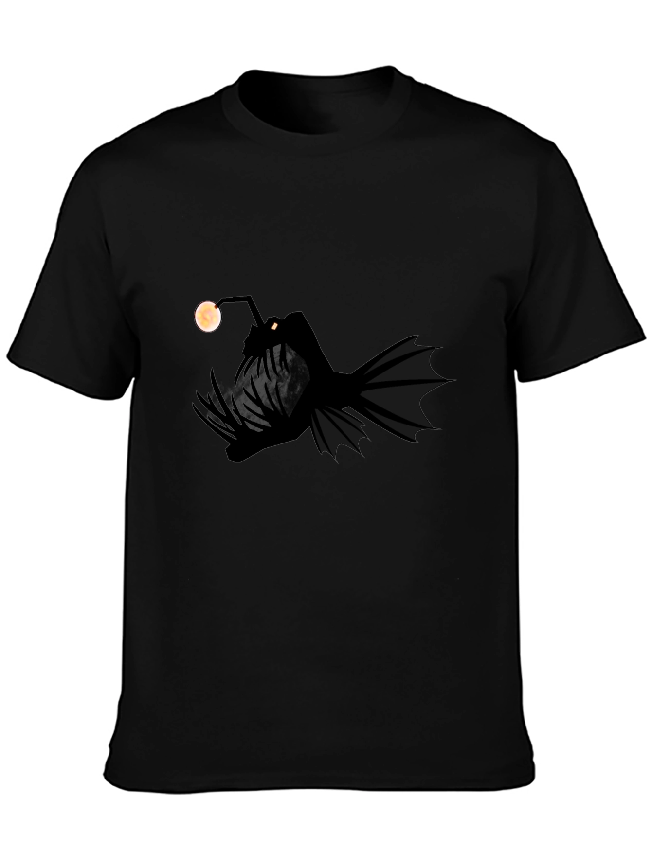 Anglerfish Graphic Tee - Dark Depths Design