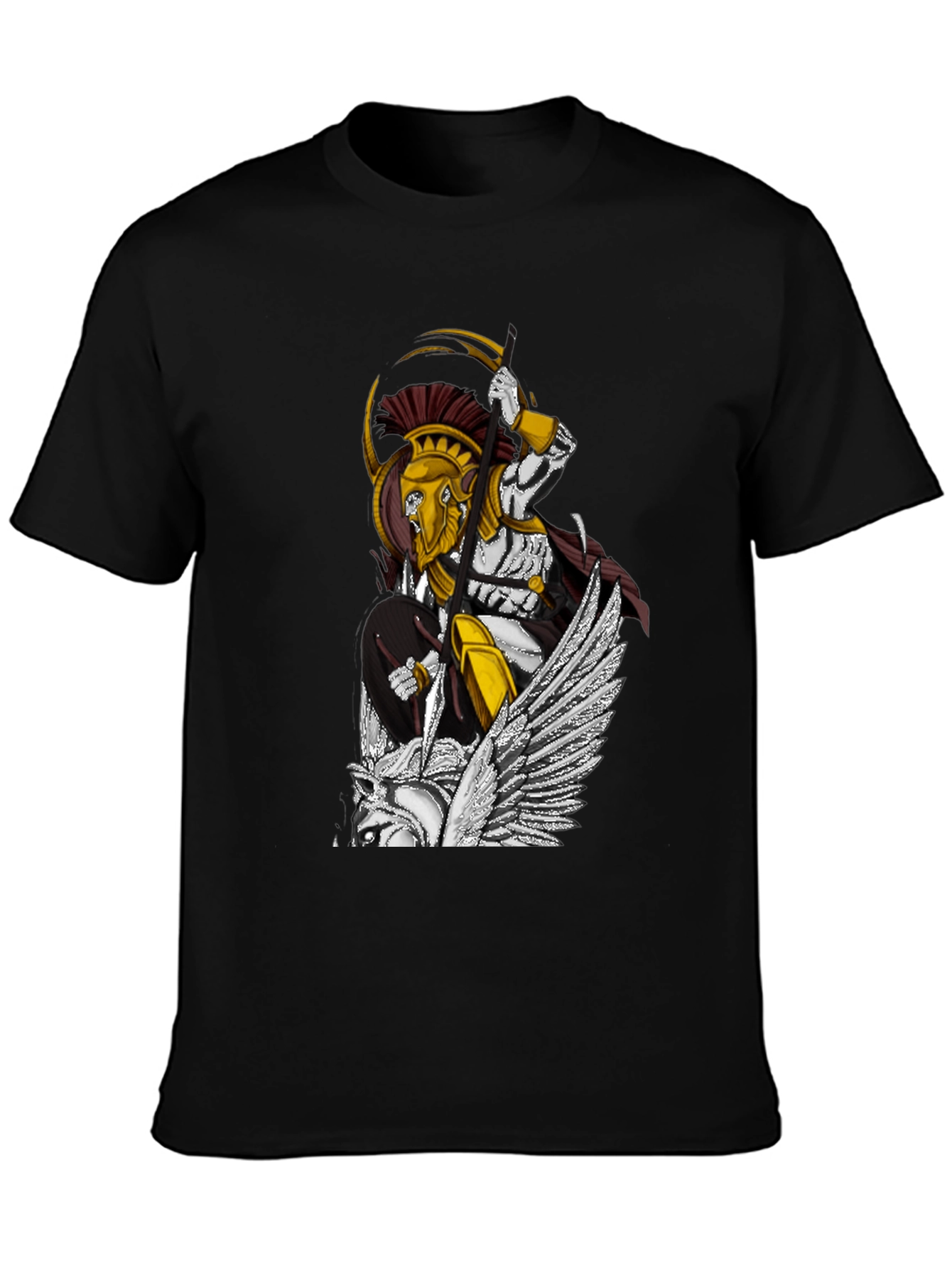 Spartan Warrior T-Shirt - Ancient Greek Design