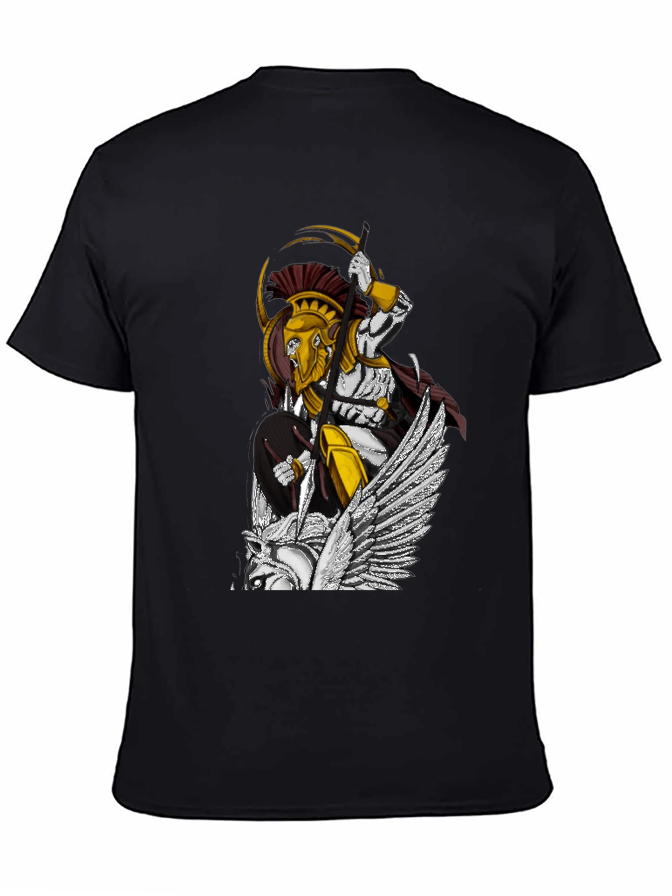 Spartan Warrior T-Shirt - Ancient Greek Design