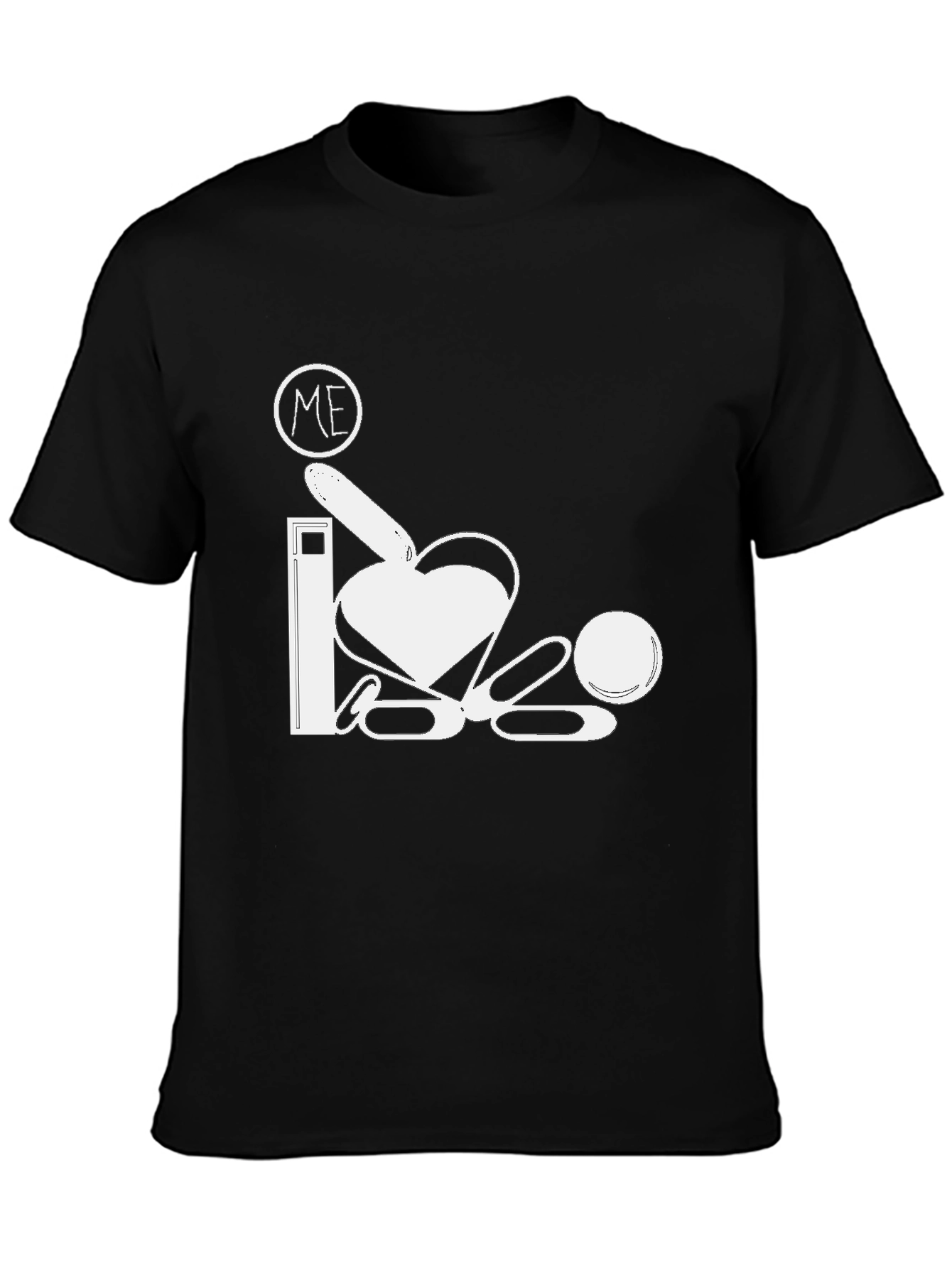 Funny I Love Blow Jobs Black Graphic Tee
