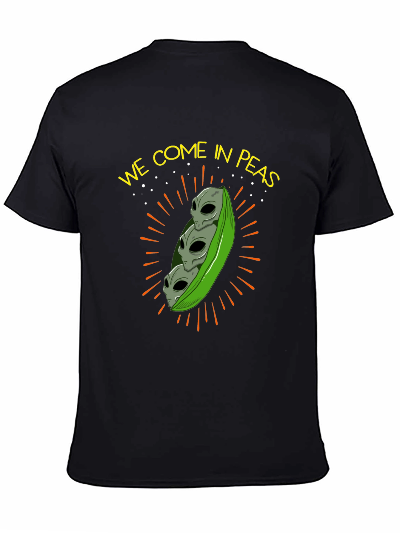 We Come In Peas Alien T-Shirt