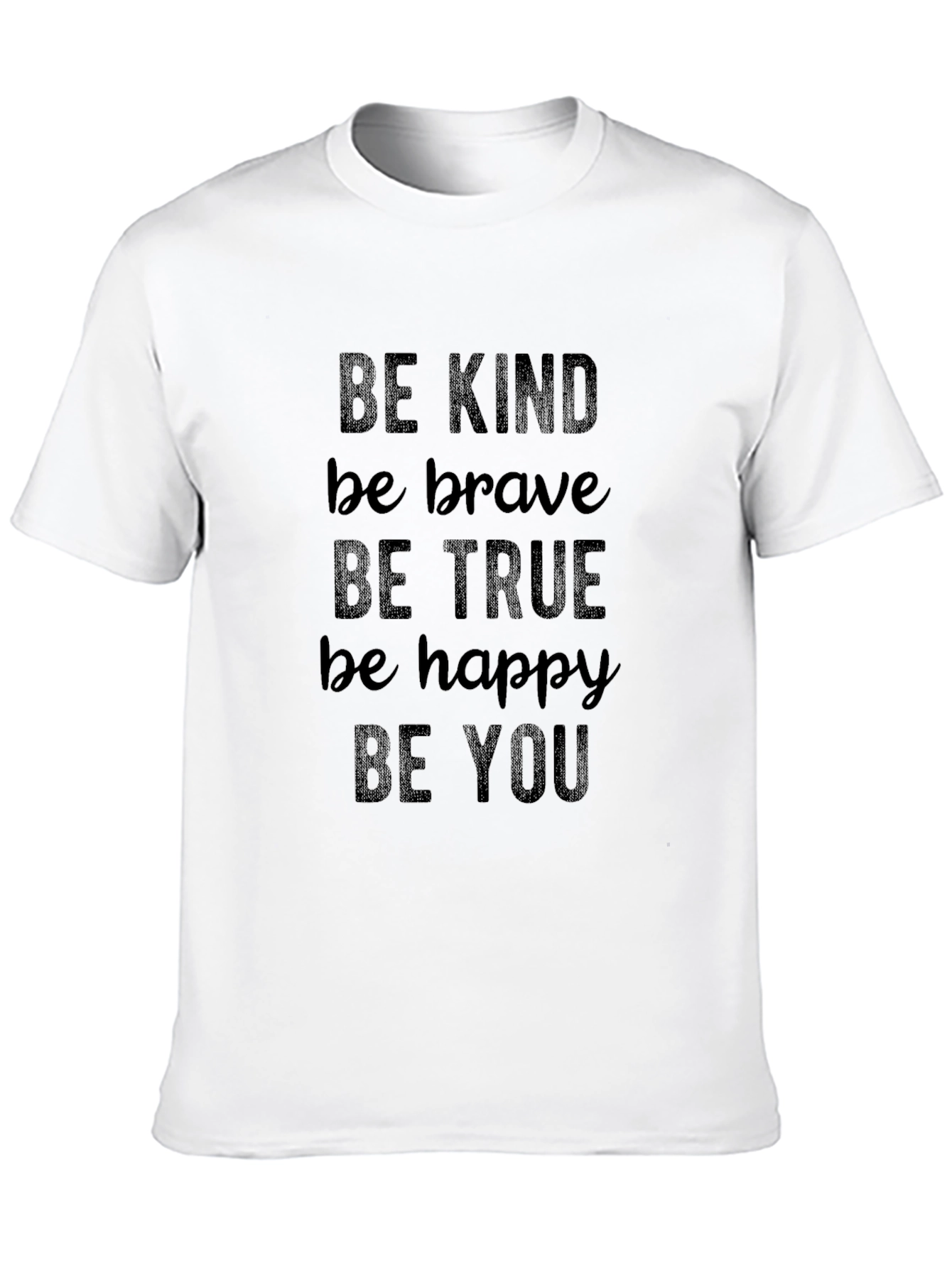 Be Kind Graphic Tee - Black Inspirational T-Shirt