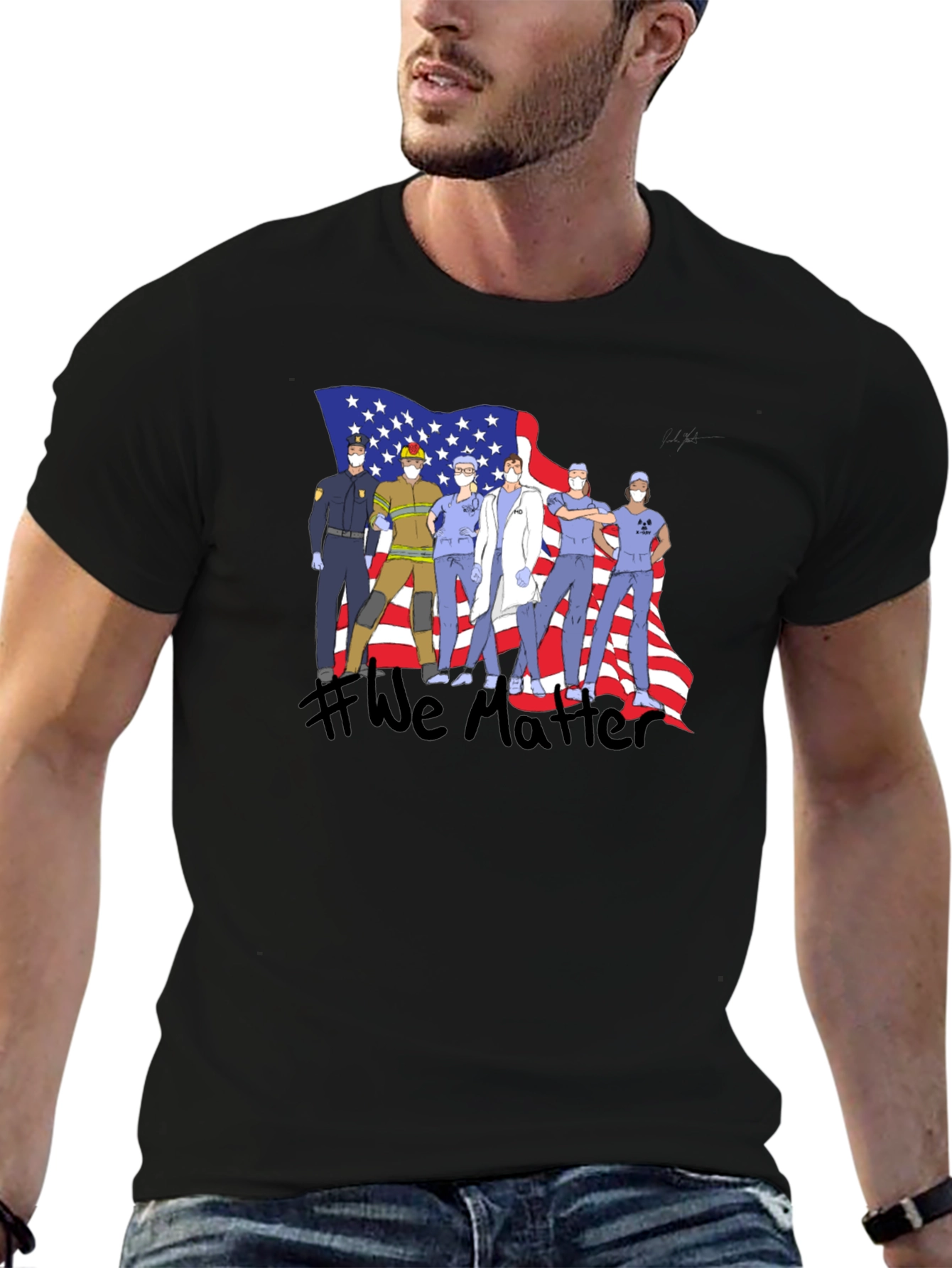 Essential Workers Graphic Tee