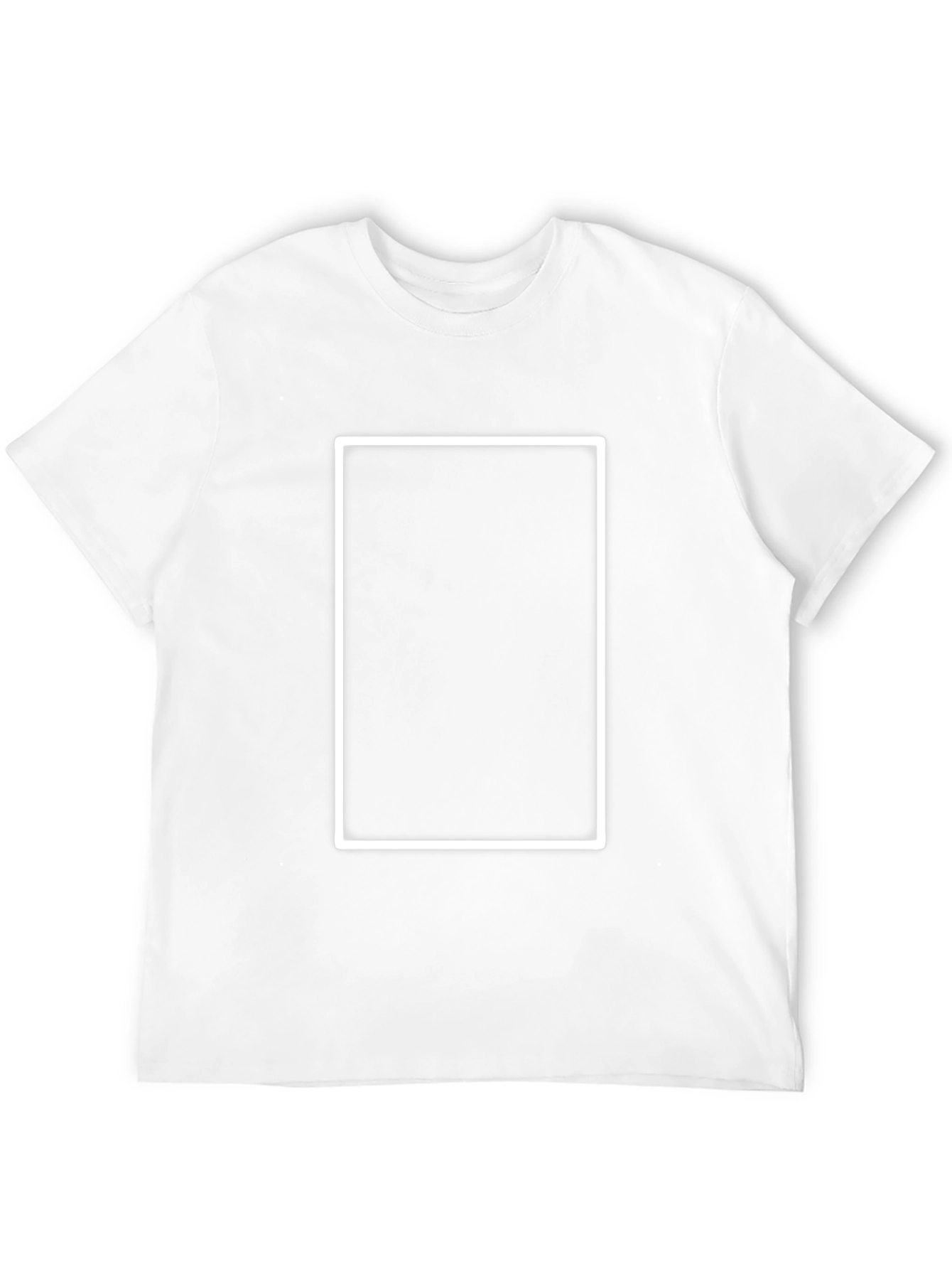 Plain Black Short Sleeve Crewneck T-Shirt