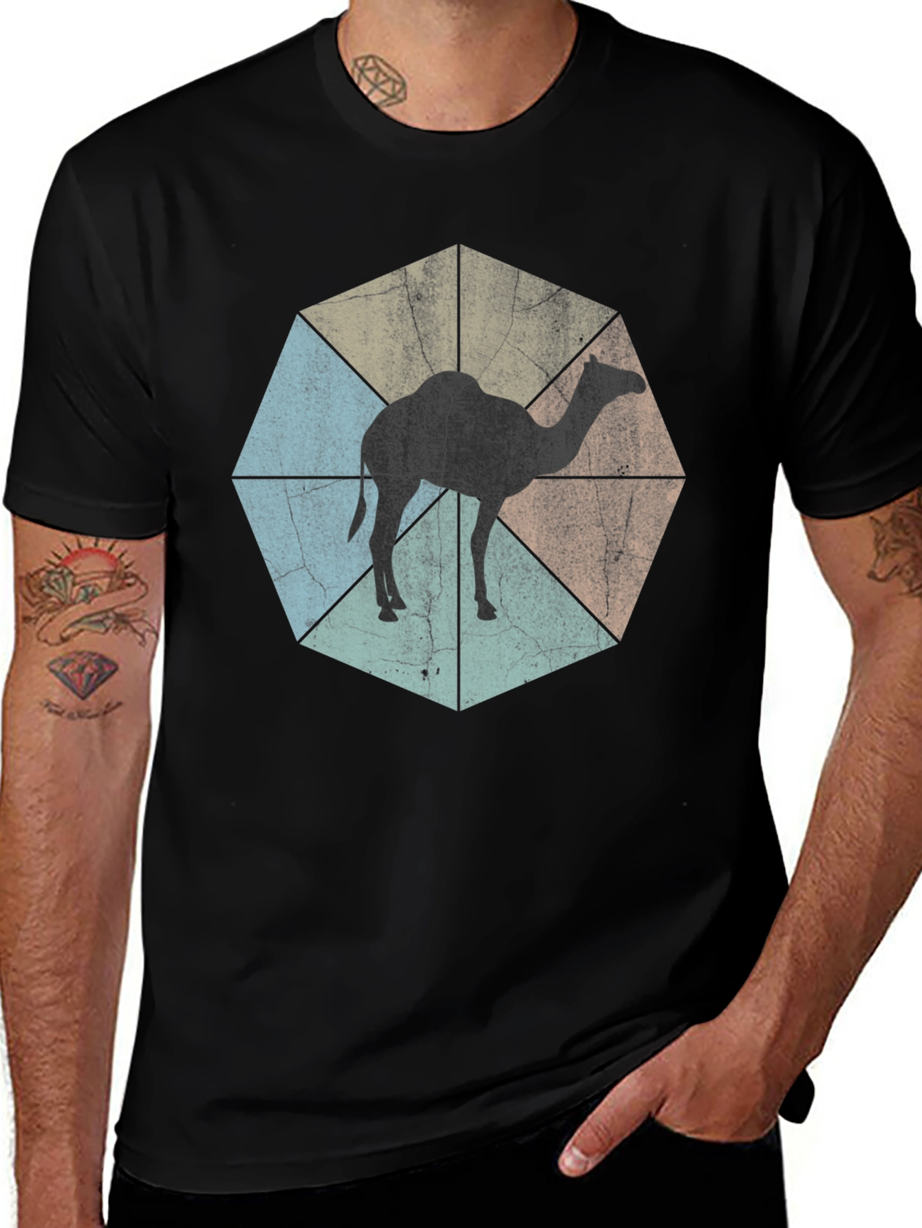 Retro Camel Graphic Tee
