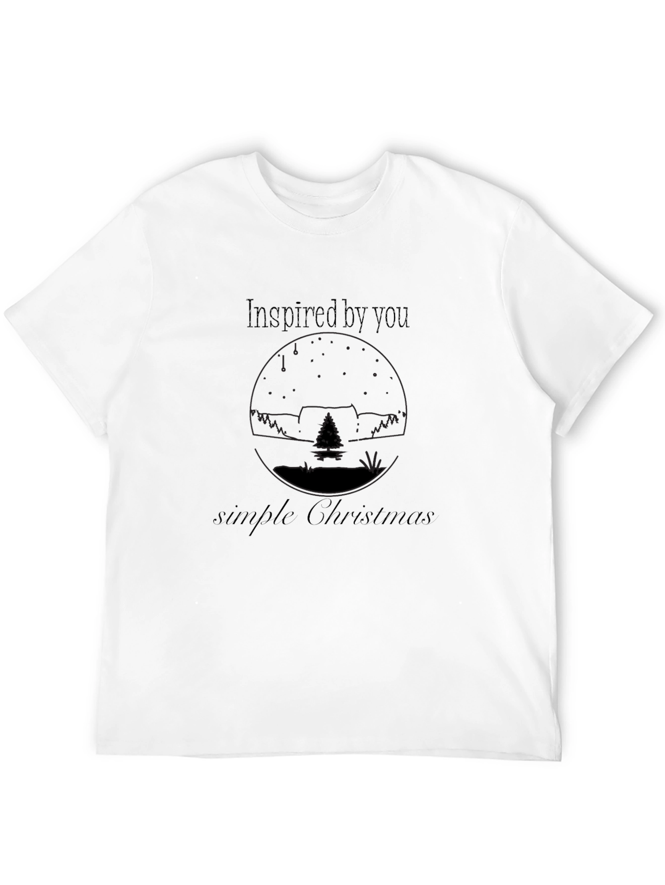 Inspired by You Simple Christmas T-Shirt