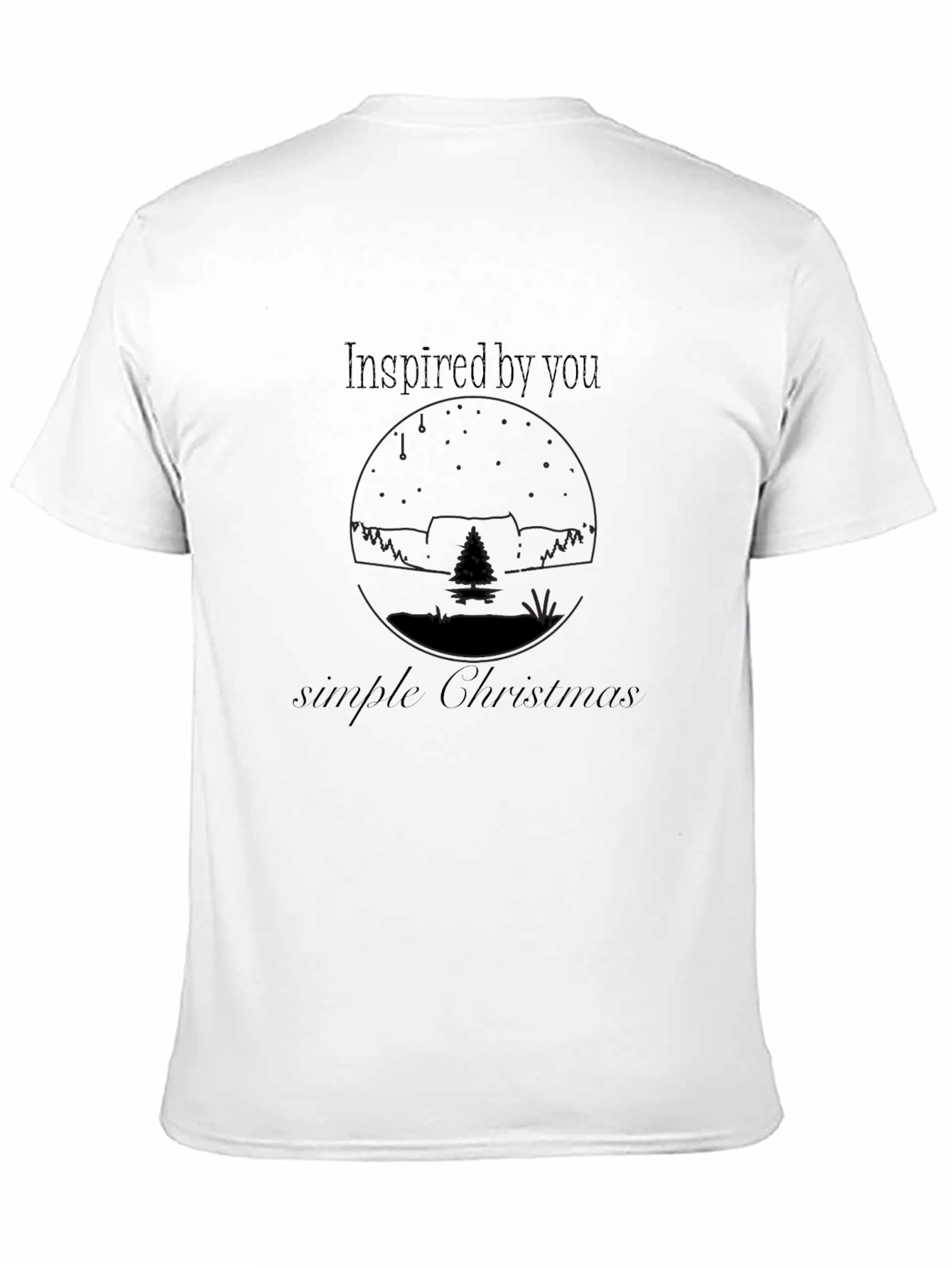 Inspired by You Simple Christmas T-Shirt