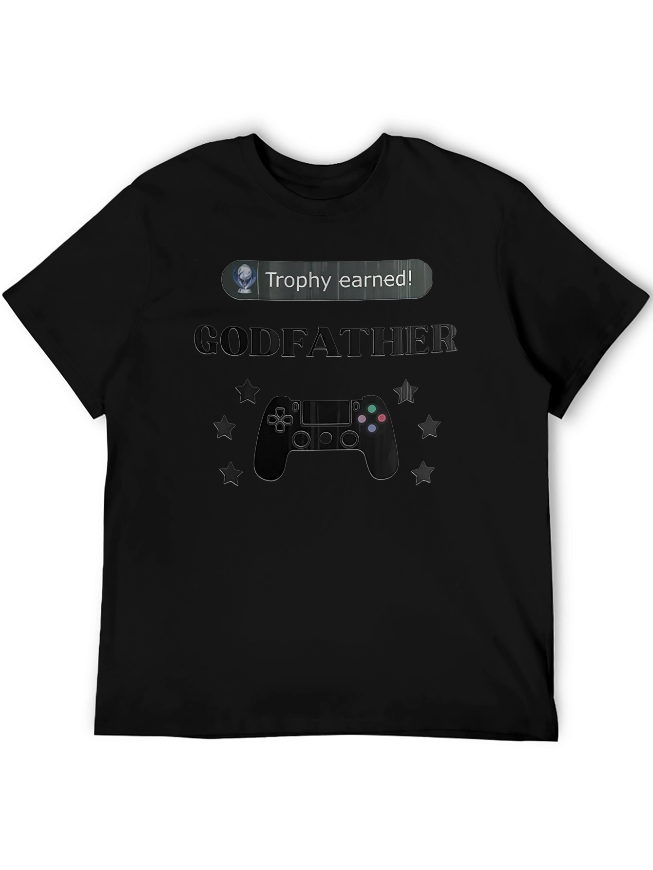 Godfather Trophy Earned Black T-Shirt