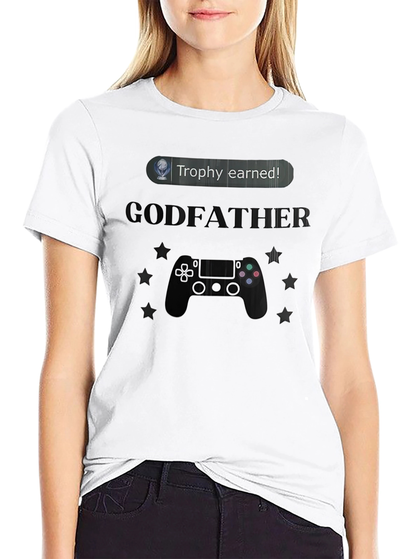 Godfather Trophy Earned Black T-Shirt