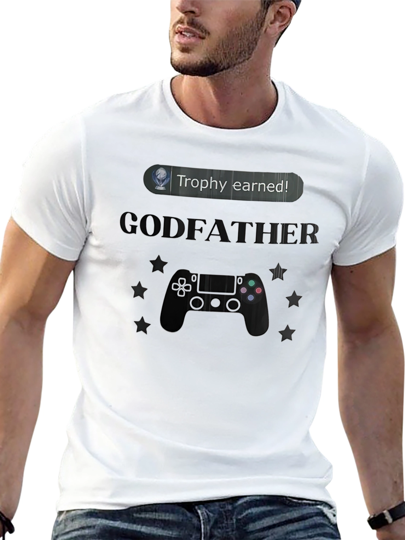 Godfather Trophy Earned Black T-Shirt