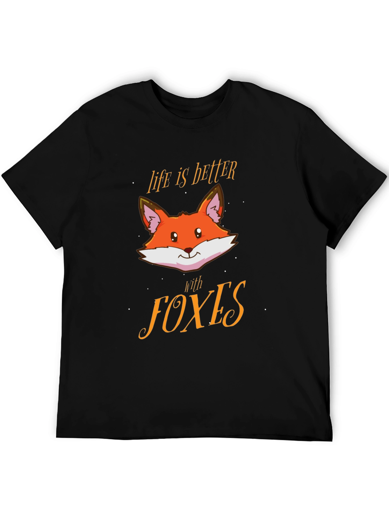 Life is Better with Foxes Graphic Tee
