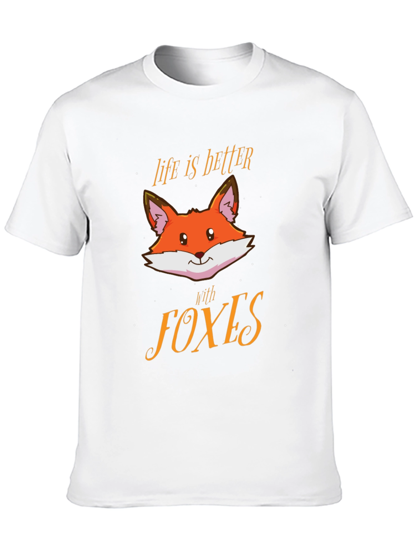 Life is Better with Foxes Graphic Tee