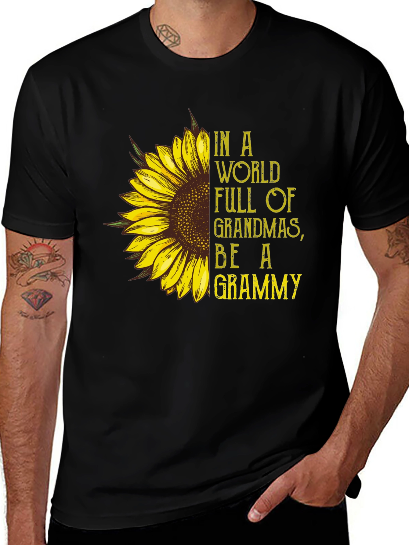 Sunflower Grammy T-Shirt - Grandma Gift Idea