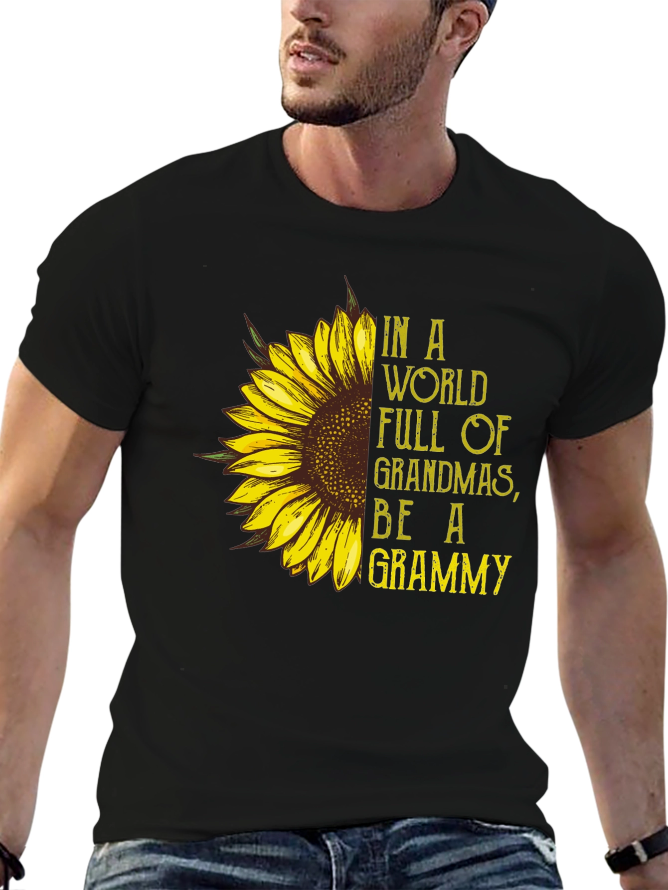 Sunflower Grammy T-Shirt - Grandma Gift Idea