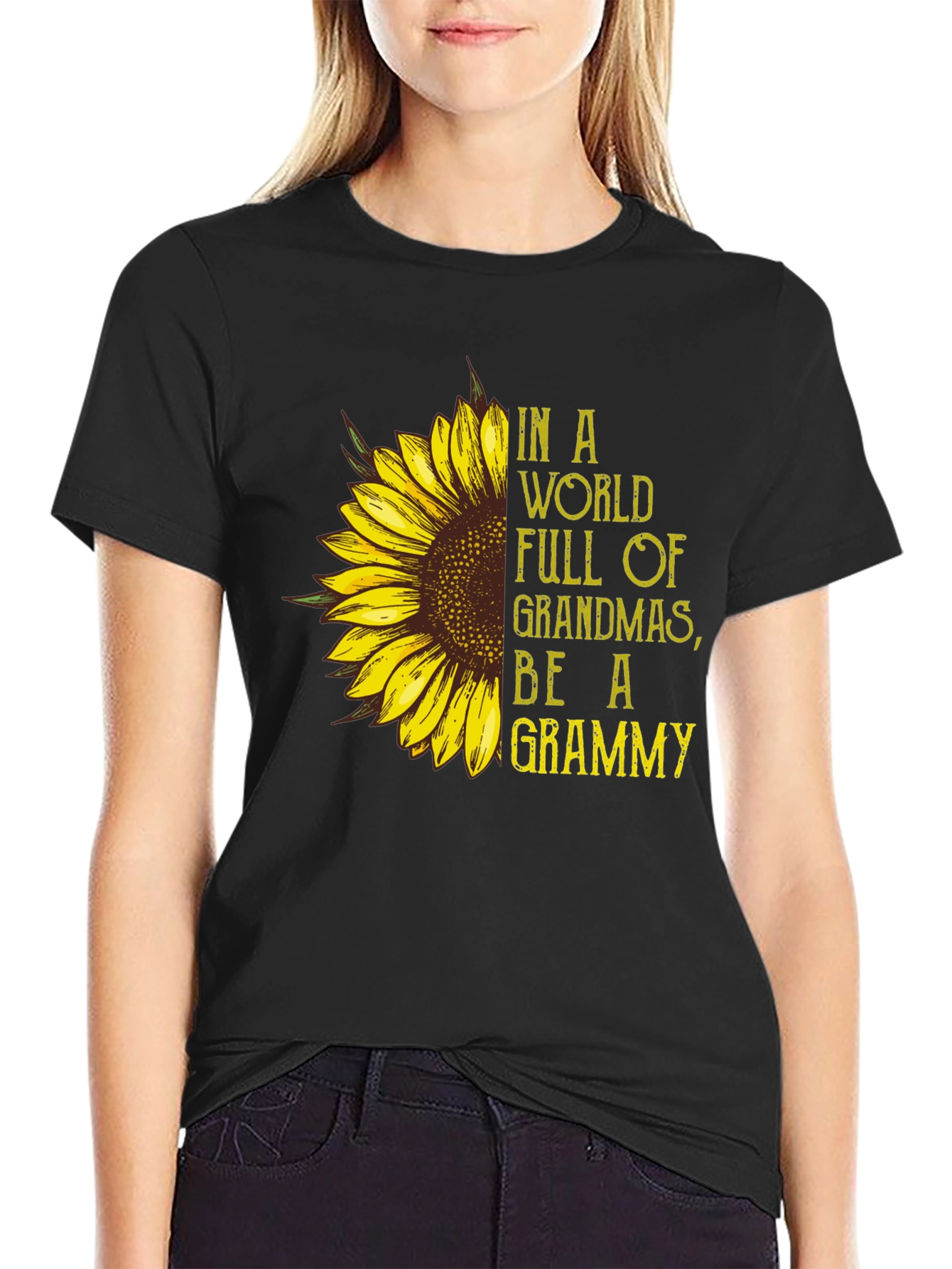 Sunflower Grammy T-Shirt - Grandma Gift Idea