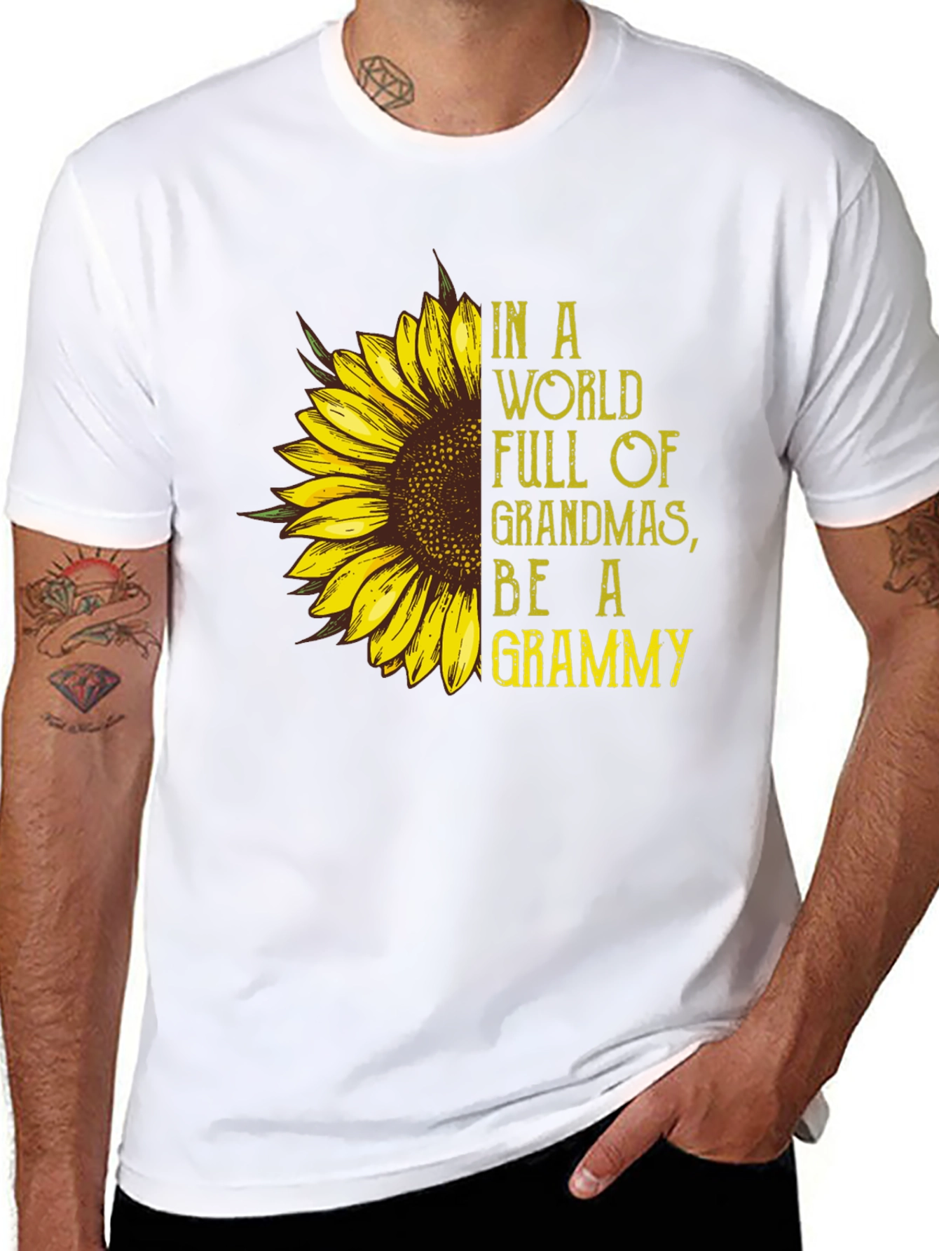 Sunflower Grammy T-Shirt - Grandma Gift Idea