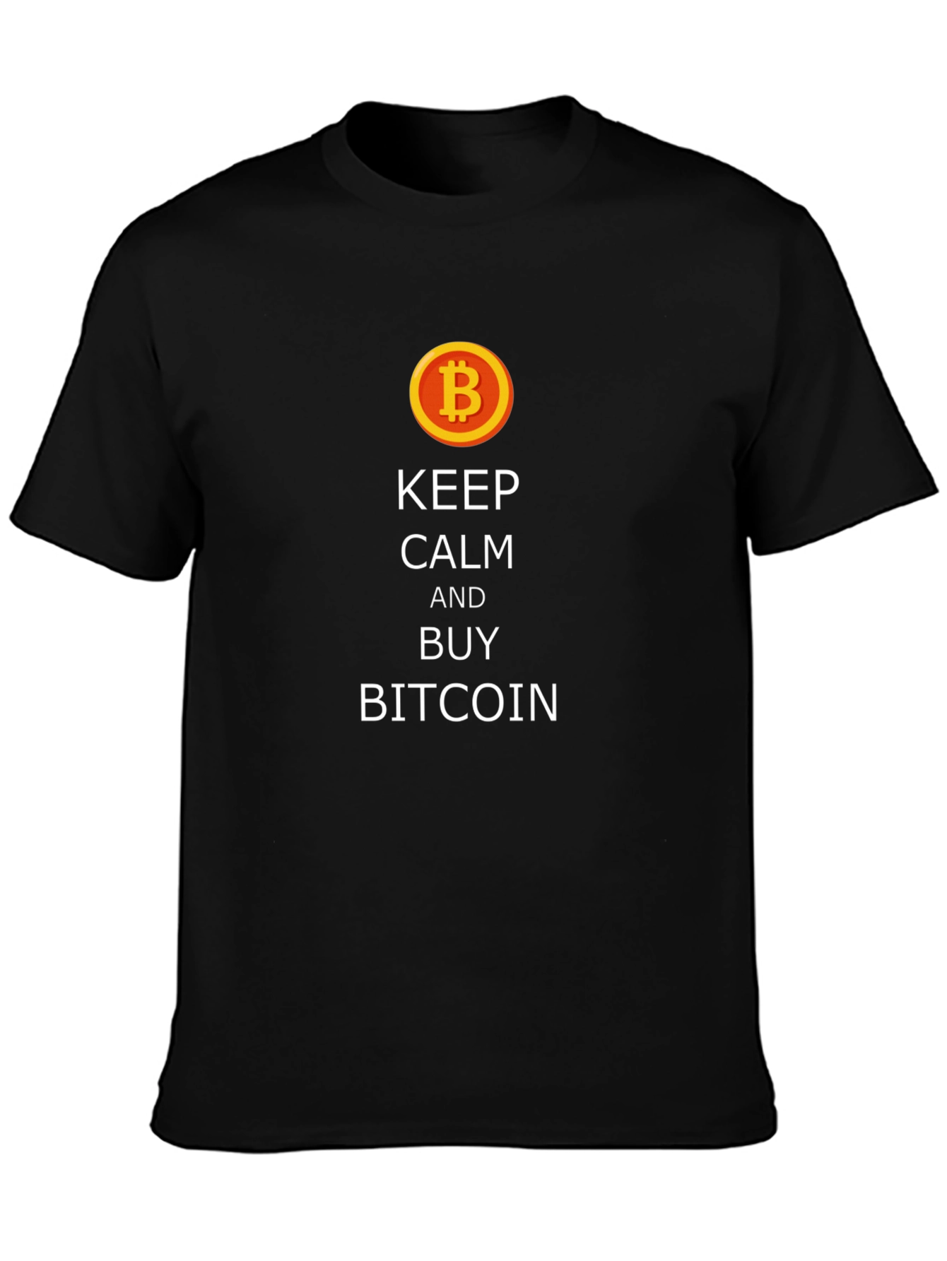 Keep Calm & Buy Bitcoin T-Shirt - Crypto Tee