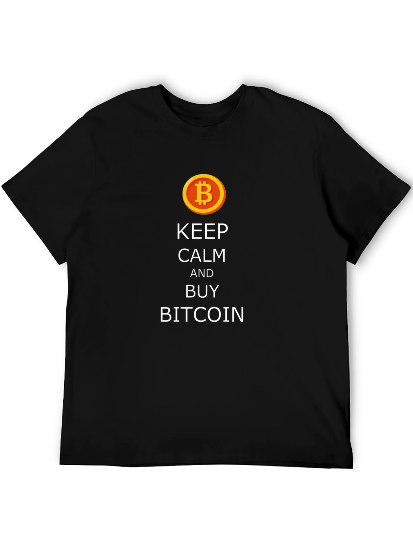 Keep Calm & Buy Bitcoin T-Shirt - Crypto Tee