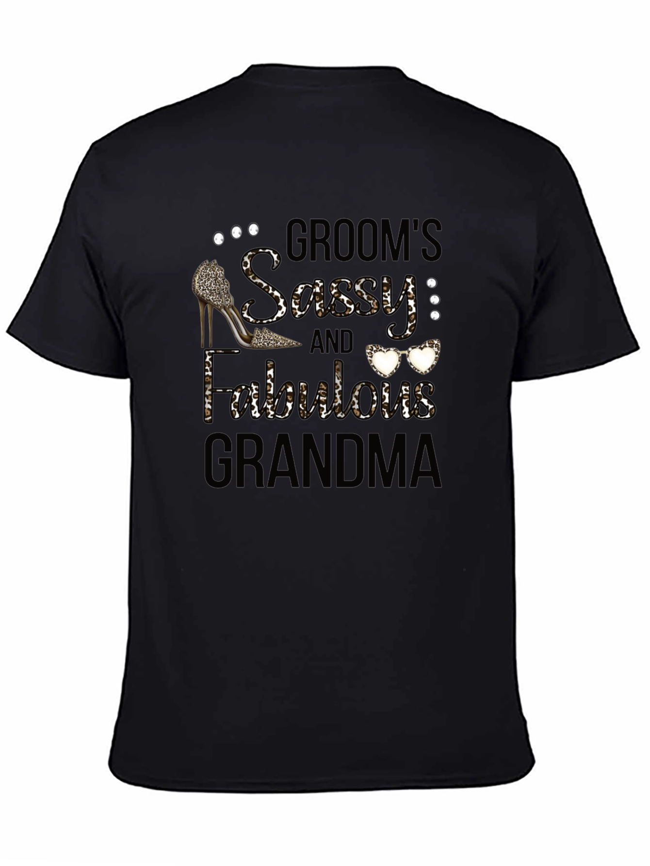 Grooms Sassy and Fabulous Grandma T-Shirt