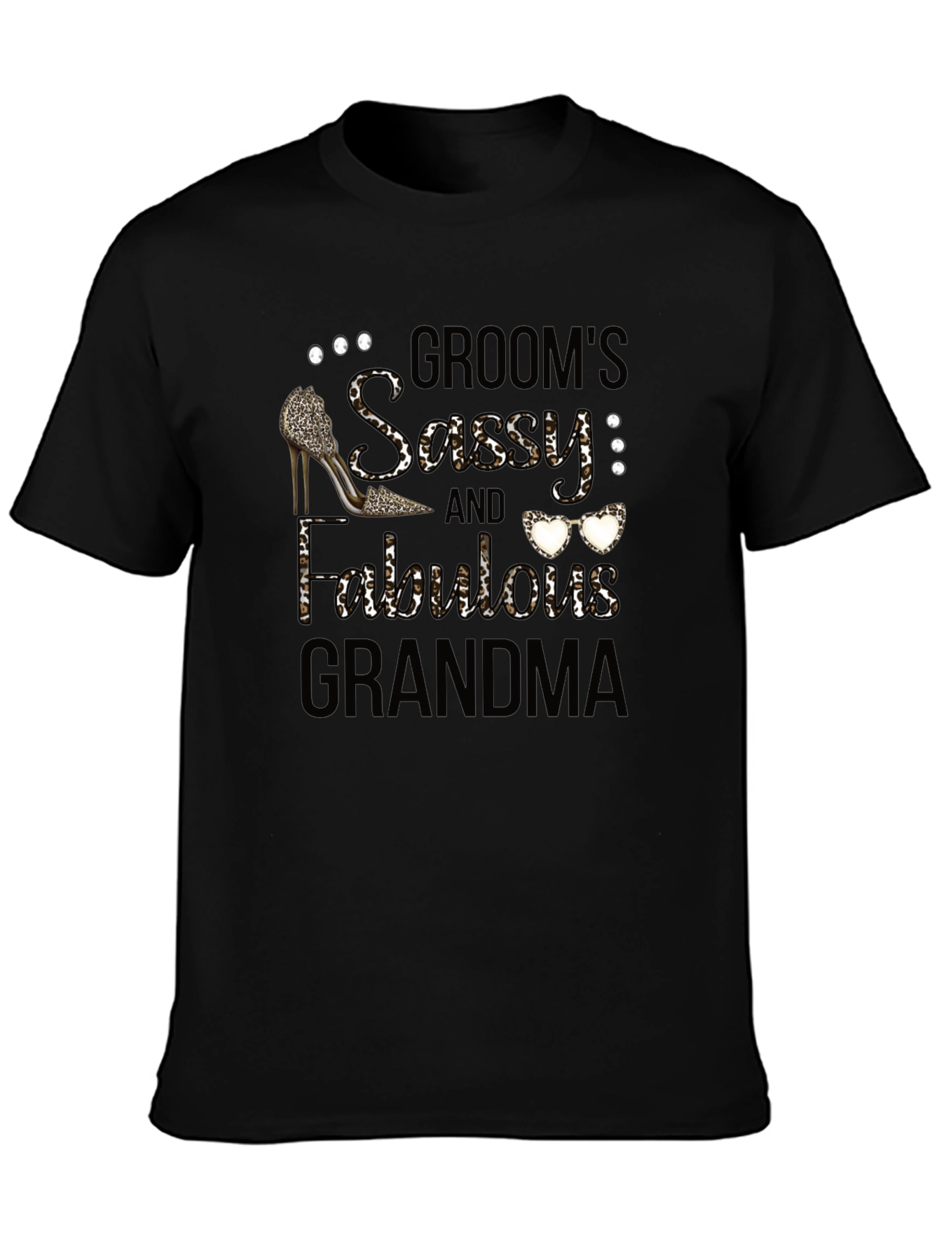 Grooms Sassy and Fabulous Grandma T-Shirt
