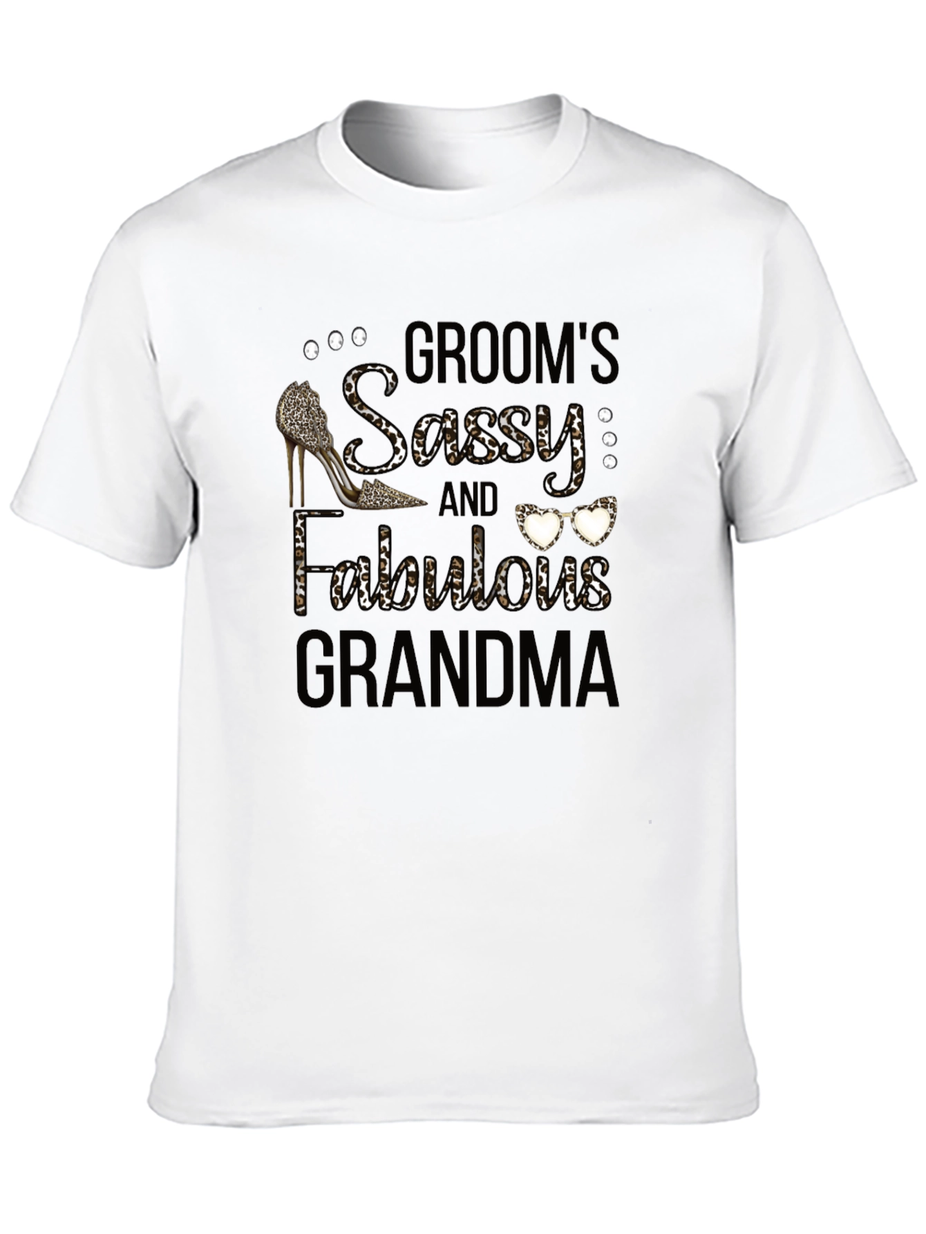 Grooms Sassy and Fabulous Grandma T-Shirt