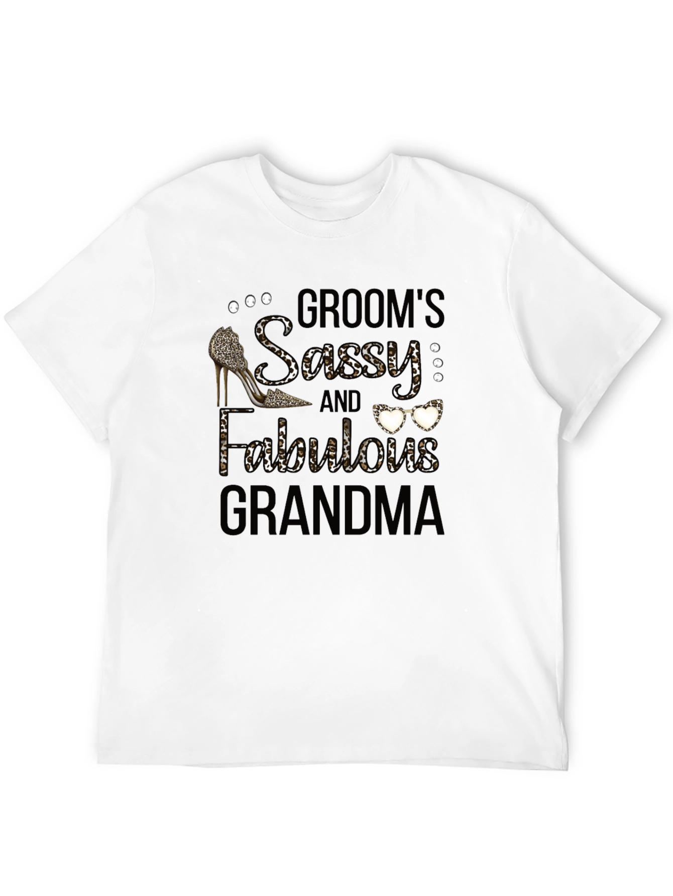 Grooms Sassy and Fabulous Grandma T-Shirt