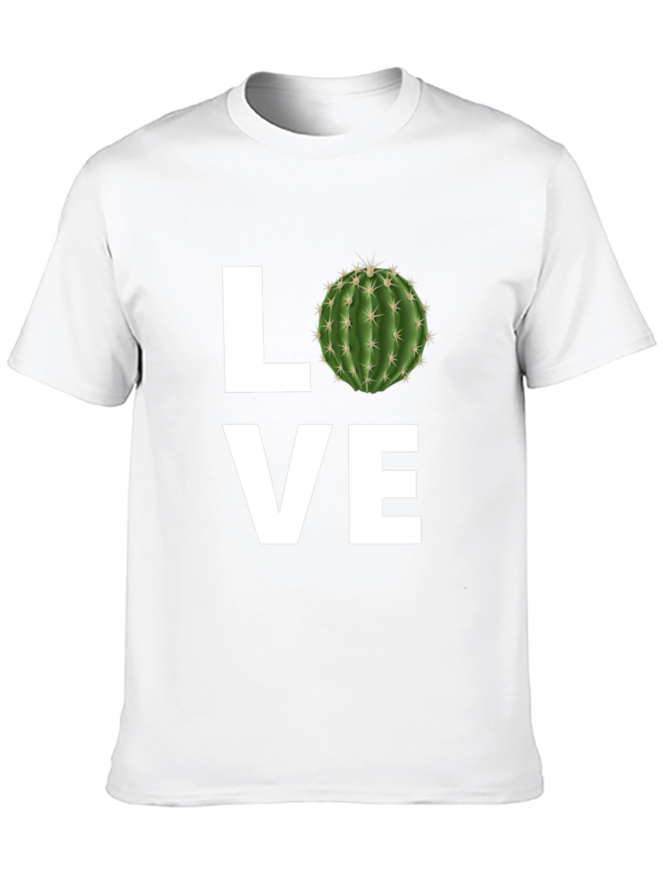 Cactus Love Graphic Tee - Black