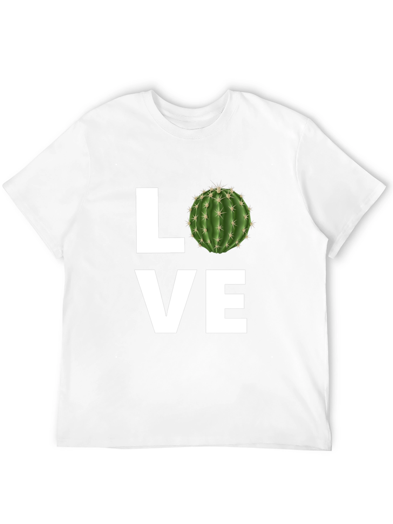 Cactus Love Graphic Tee - Black