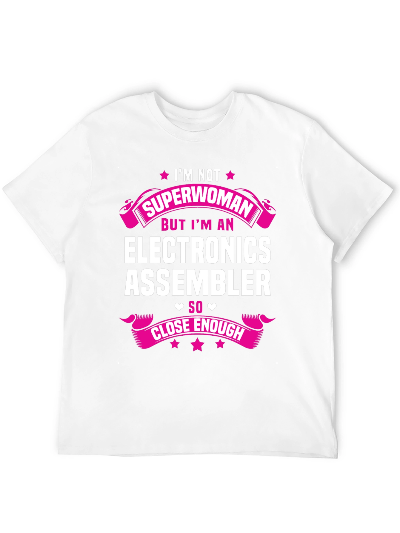 Electronics Assembler T-Shirt - Not Superwoman Funny Gift