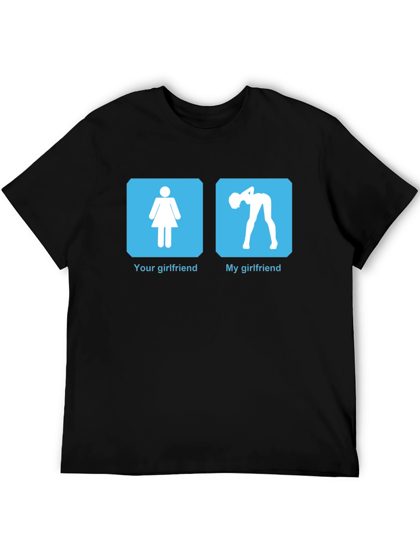 Humorous My Girlfriend Graphic Tee